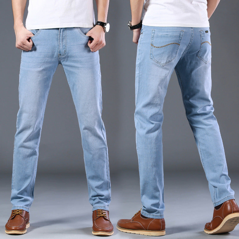 Men's Comfortable Straight Fit Jeans