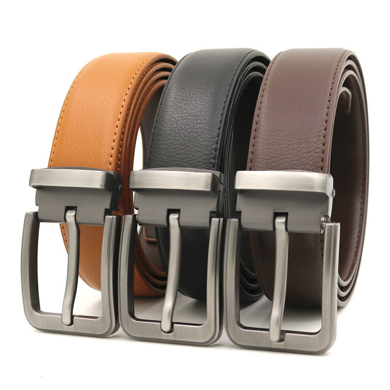 Fashion Men's Casual Pin Buckle Leather Belt