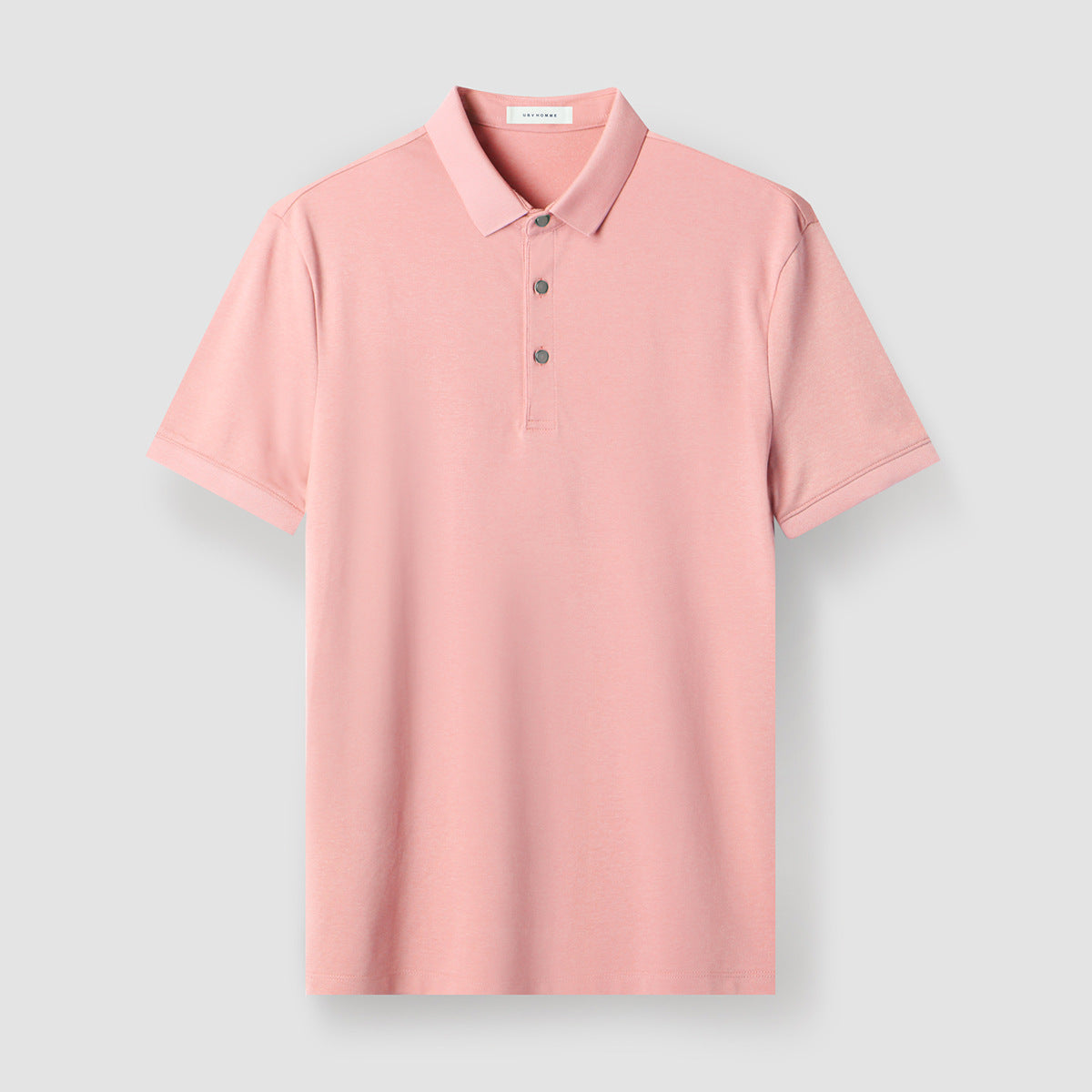 Long-staple Cotton Polo Shirt Short Sleeve Lapel T-shirt