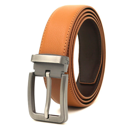 Fashion Men's Casual Pin Buckle Leather Belt