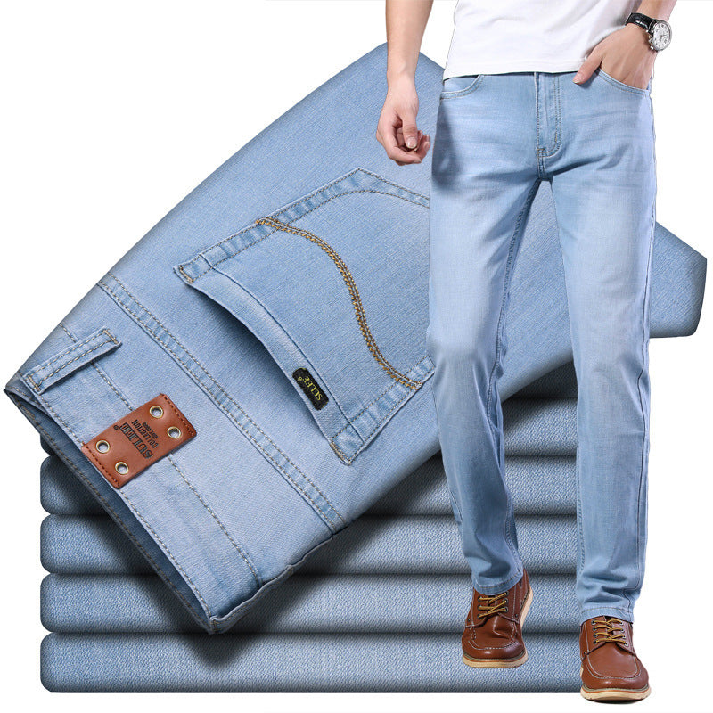 Men's Comfortable Straight Fit Jeans