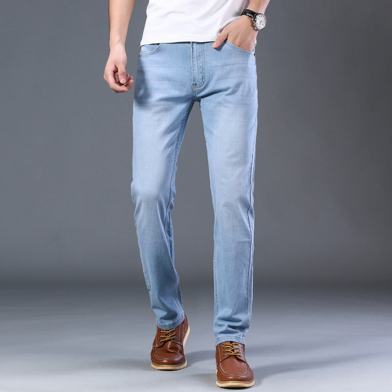 Men's Comfortable Straight Fit Jeans