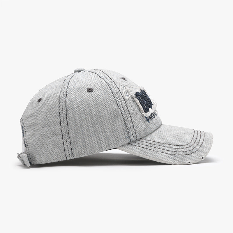 Three-dimensional Embroidery Men's Soft Peaked Cap Outdoor